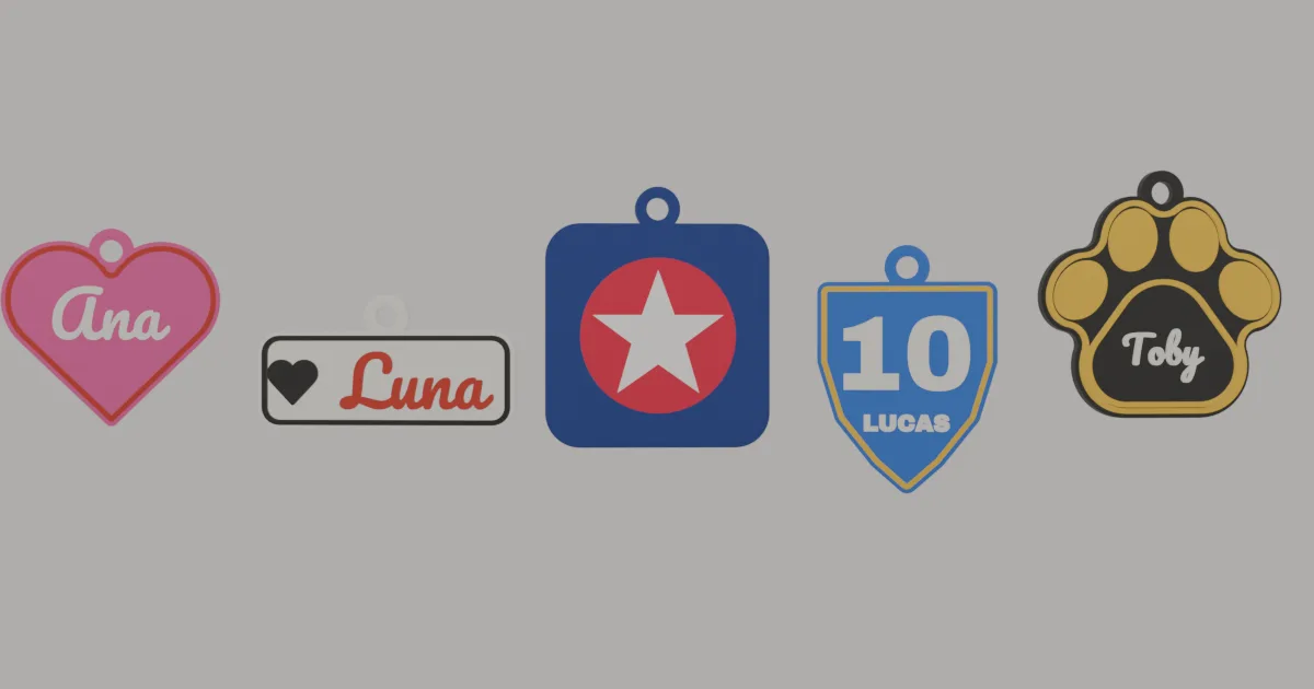 Llaveros personalizados
