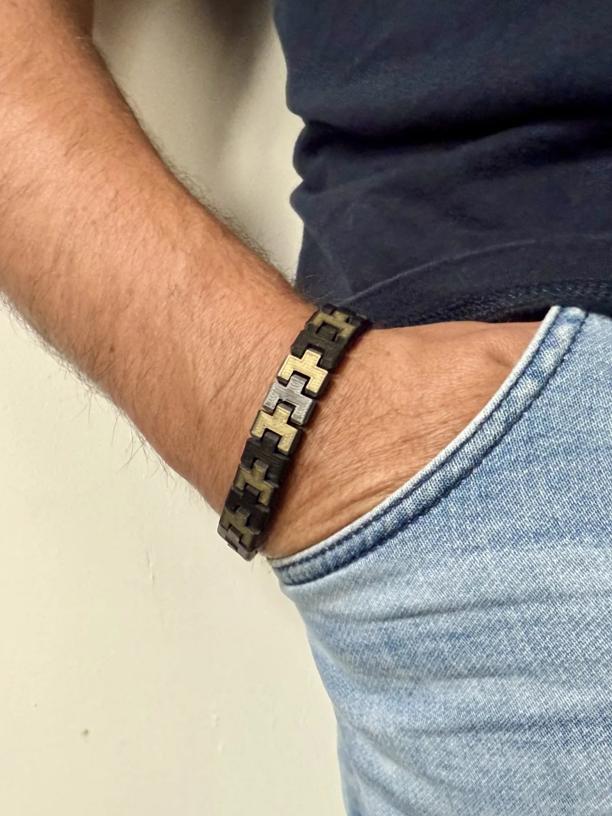 Pulsera zen de eslabones
