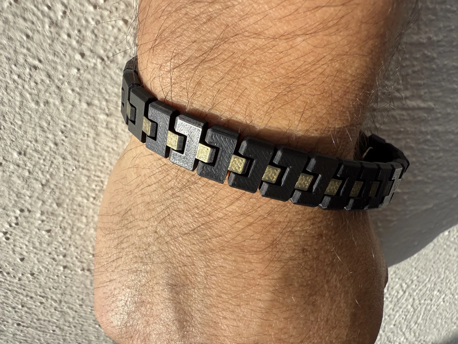 Pulsera zen de eslabones impreso en 3D, foto 5