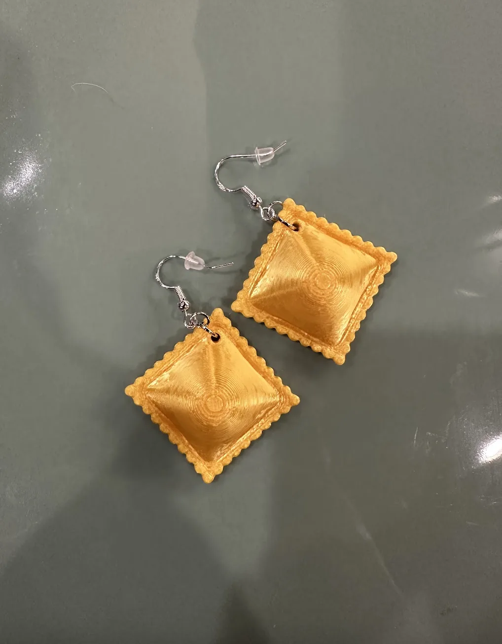 Pingentes de massa para brincos, colar ou chaveiro impresso em 3D, foto 5