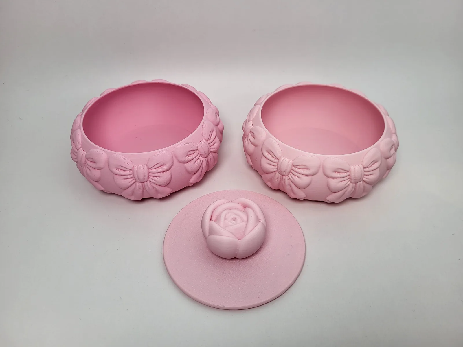 Joyero apilable con moño impreso en 3D, foto 5