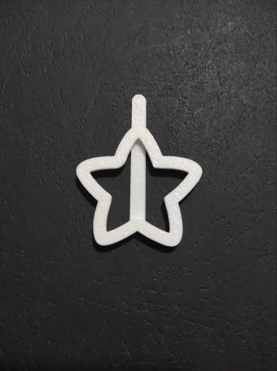 3D printed Star Hair Clip, photo 3