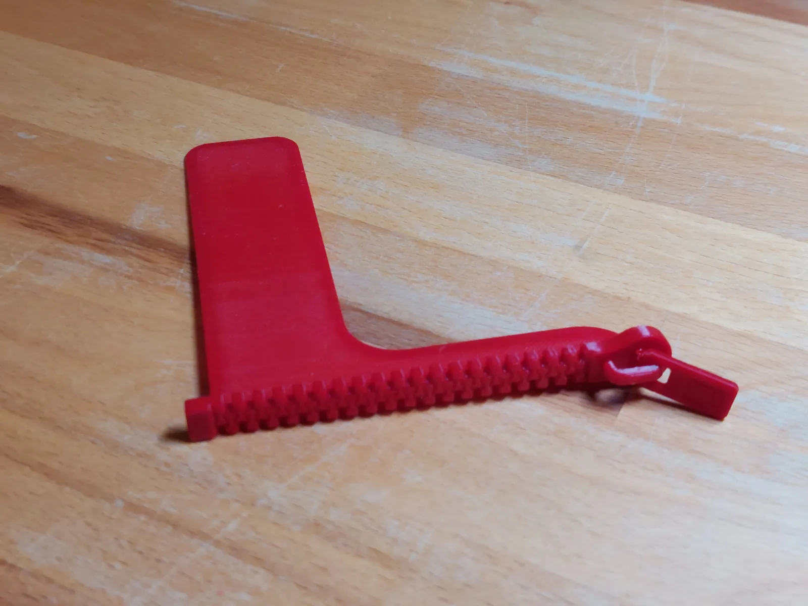 Marcador de páginas zíper impresso em 3D, foto 5