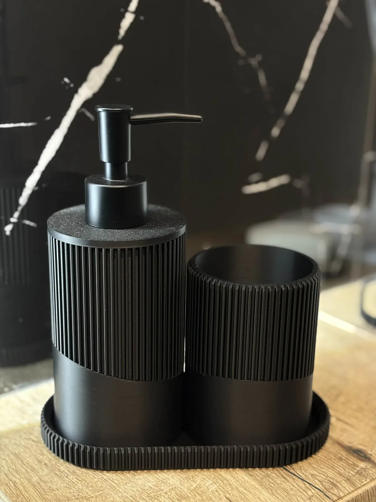 Japandi Bathroom Set