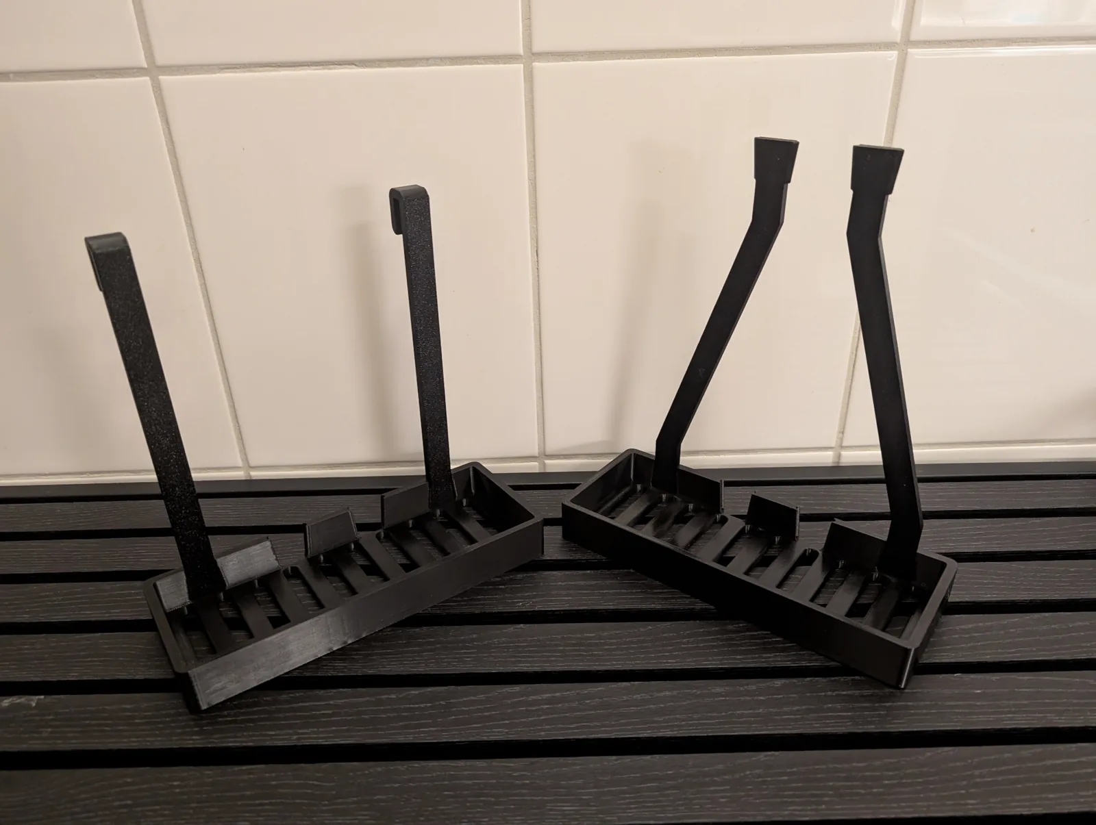 3D printed Hanging Shower Shelf for Glass Screens, photo 3