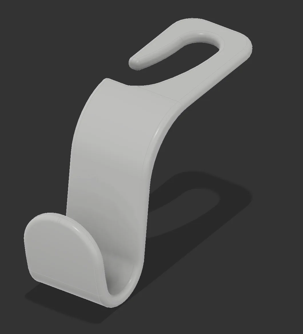 Gancho de encosto para sacolas impresso em 3D, foto 4