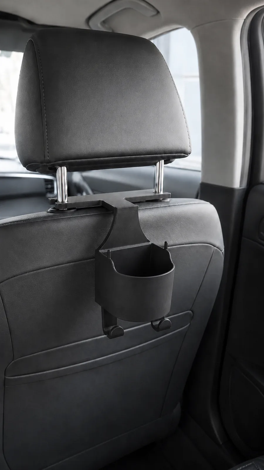 3D printed Headrest Organizer with Cup Holder, photo 3