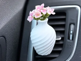 Florerito para rejilla del carro