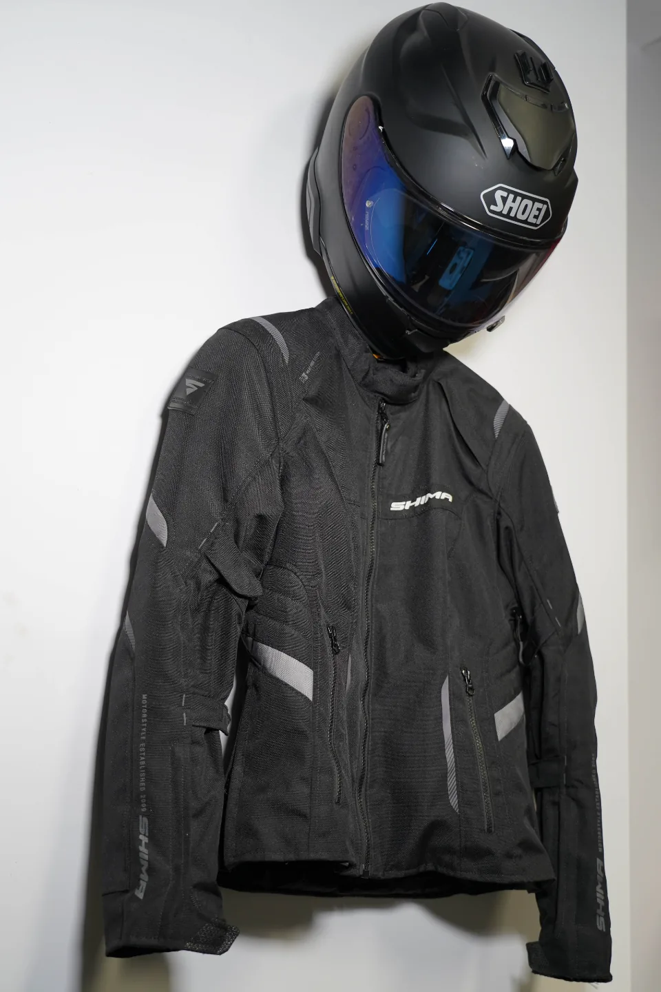 Colgador de casco de moto
