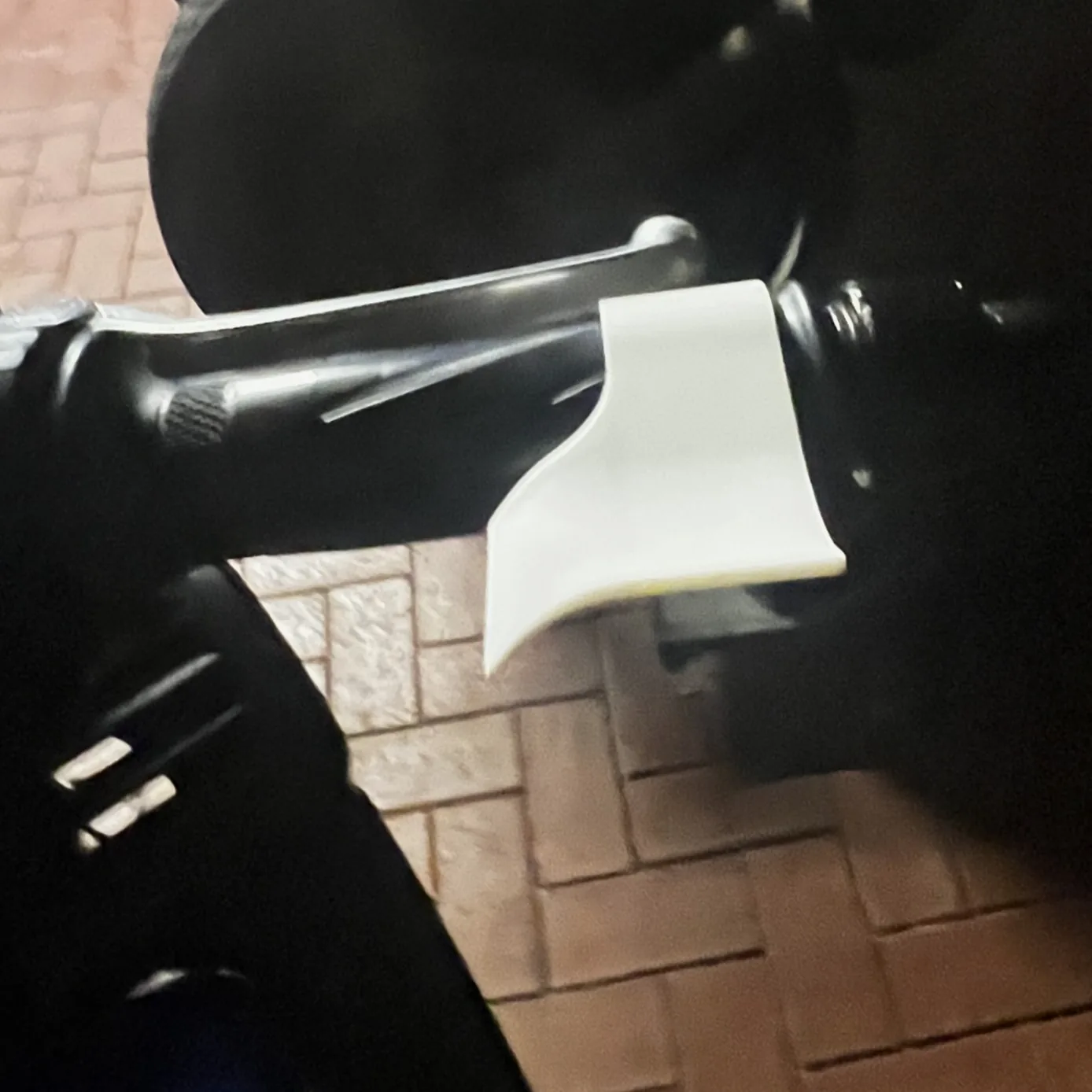 Apoyo de acelerador para moto