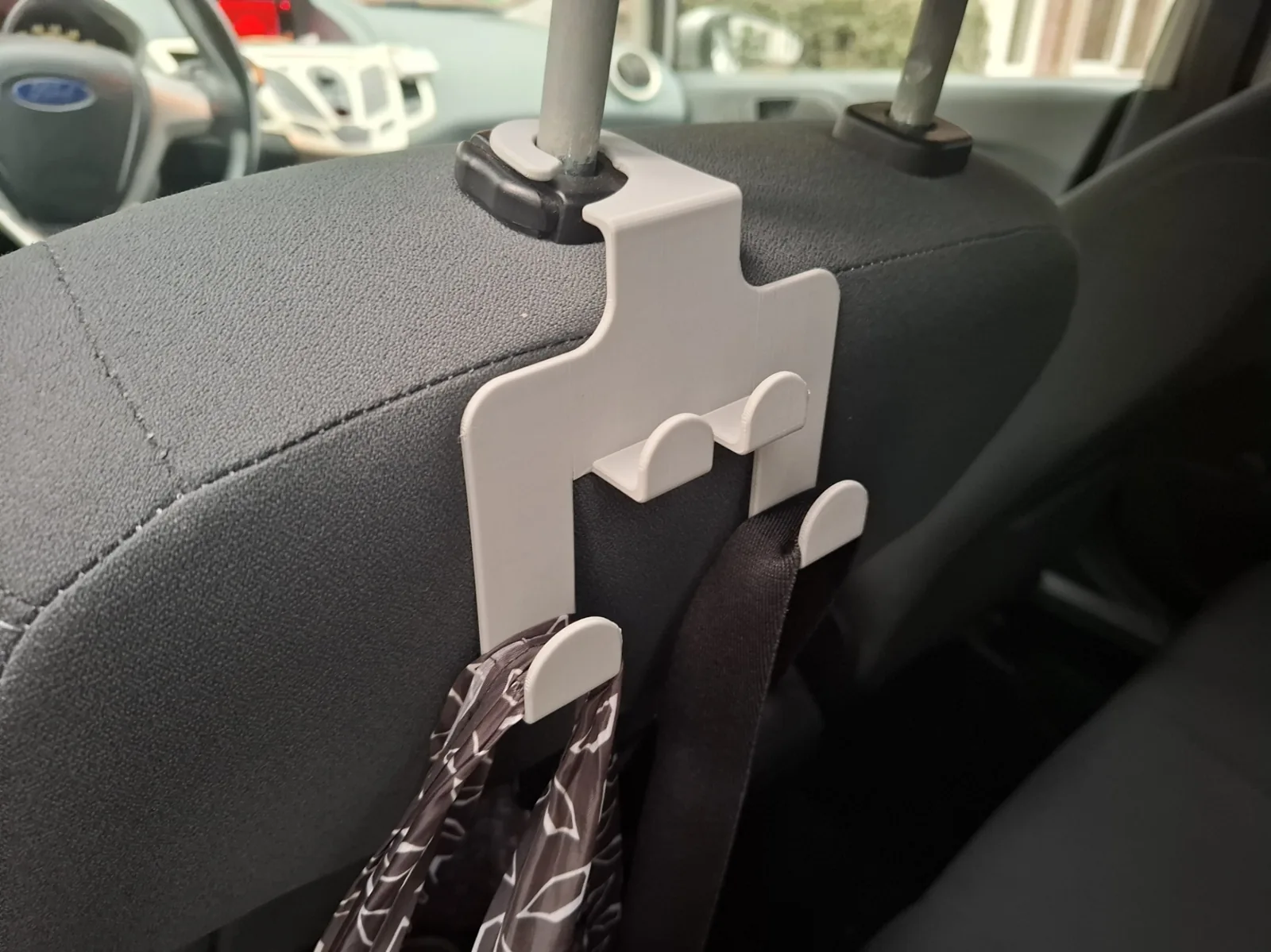 Gancho de encosto com suporte de celular impresso em 3D, foto 4