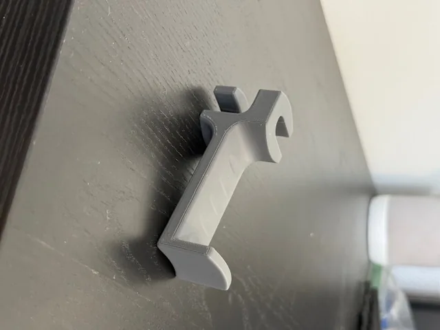 Gancho de cabecera removible impreso en 3D, foto 4