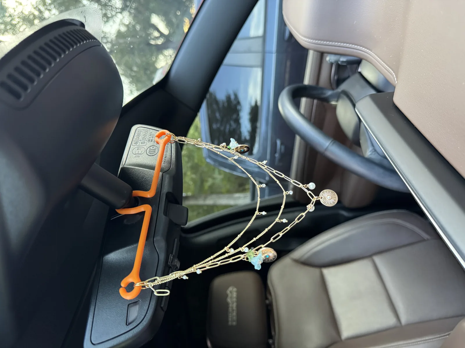 Suporte de Pingentes para Retrovisor impresso em 3D, foto 3