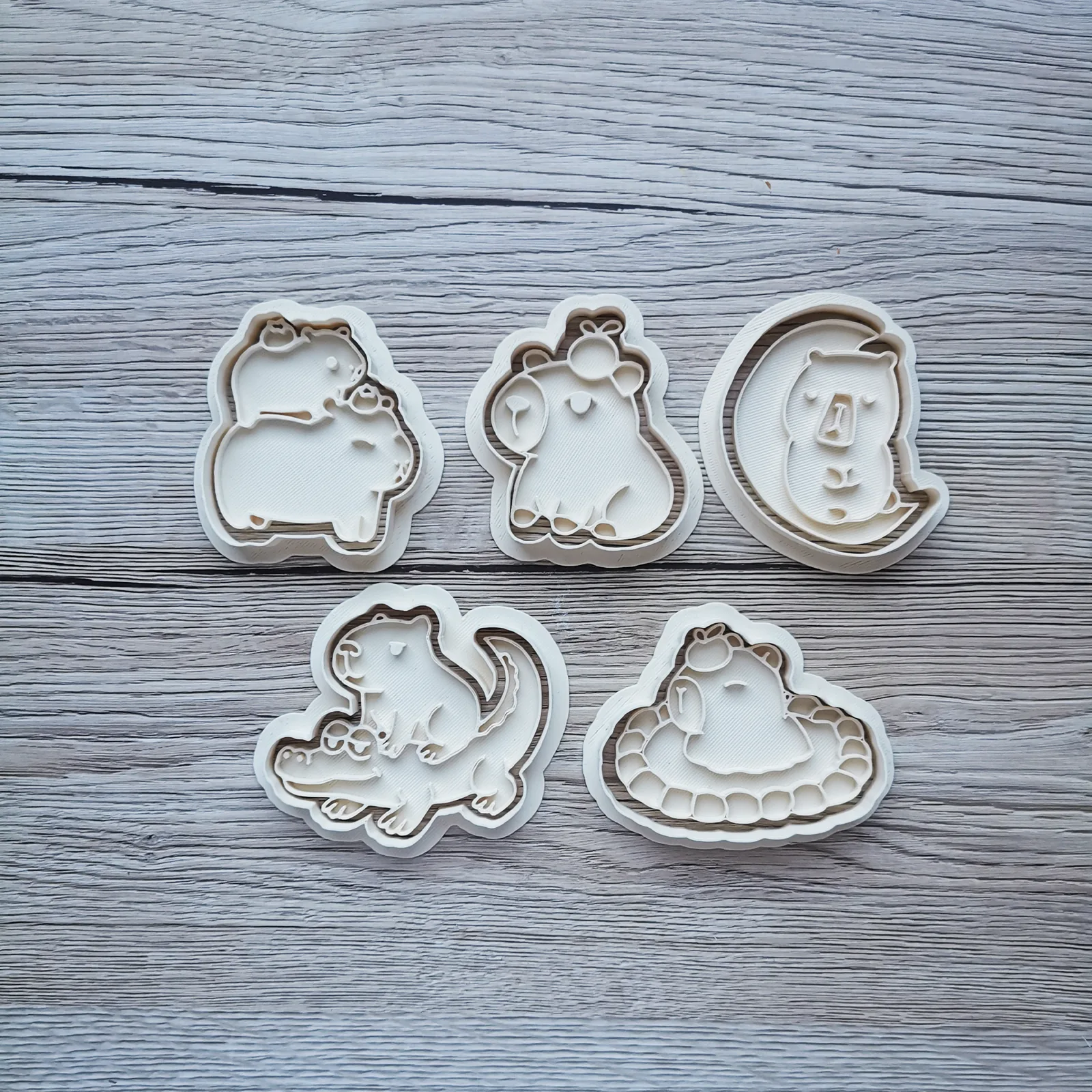 Cortadores de galletas capibara