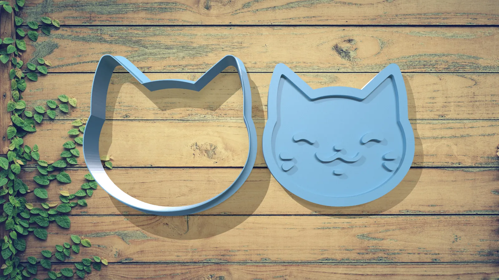 Cortadores de galletas de gatos impreso en 3D, foto 2