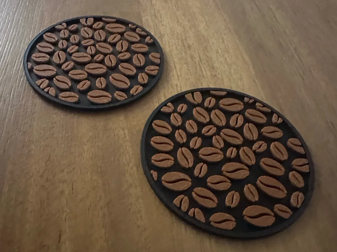 Porta-copos de grãos de café