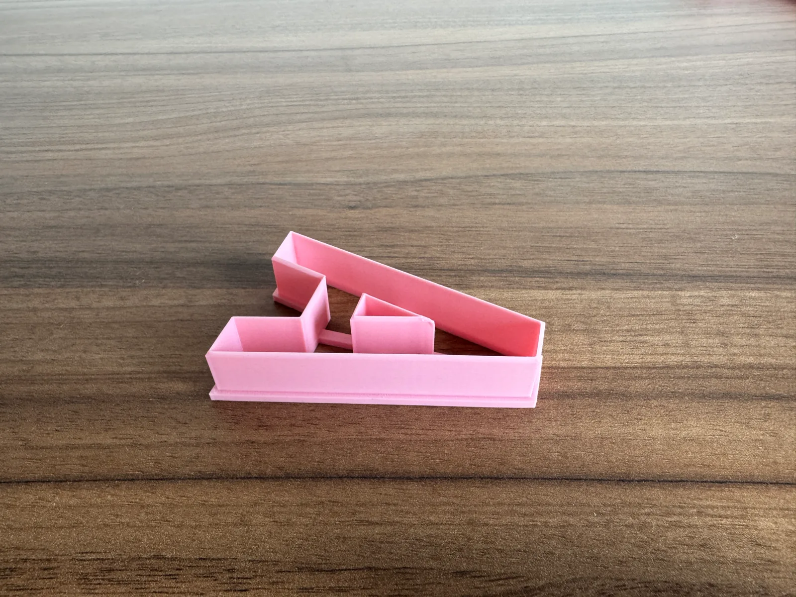 Cortadores de galletas abecedario impreso en 3D, foto 3