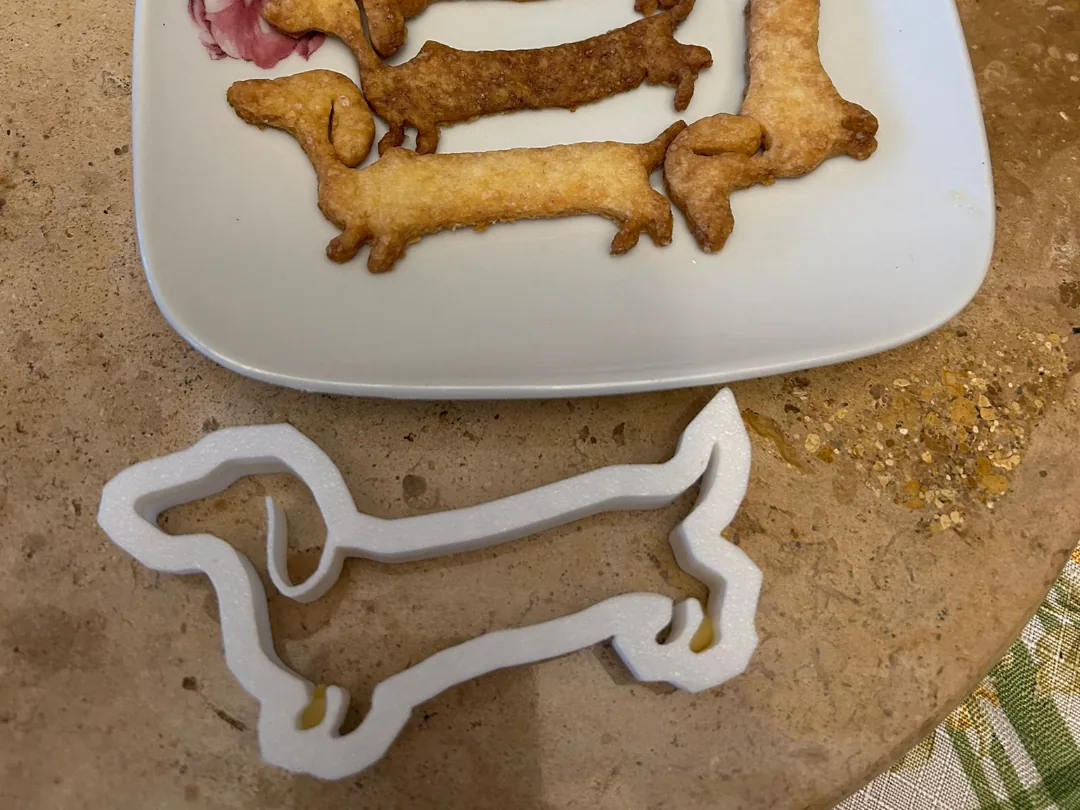 Cortador de biscoito cachorro salsicha