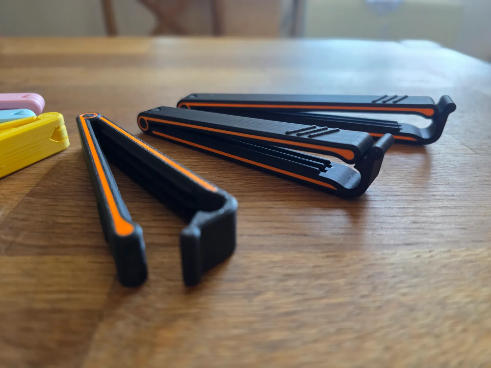 Prendedores longos para fechar sacos impresso em 3D, foto 3