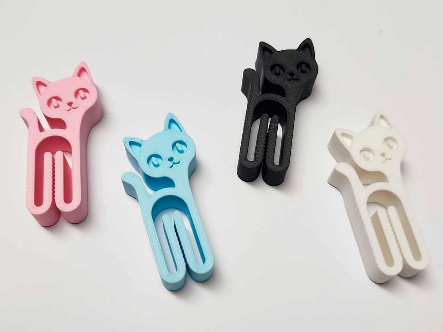 Gancho gatito para bolsas