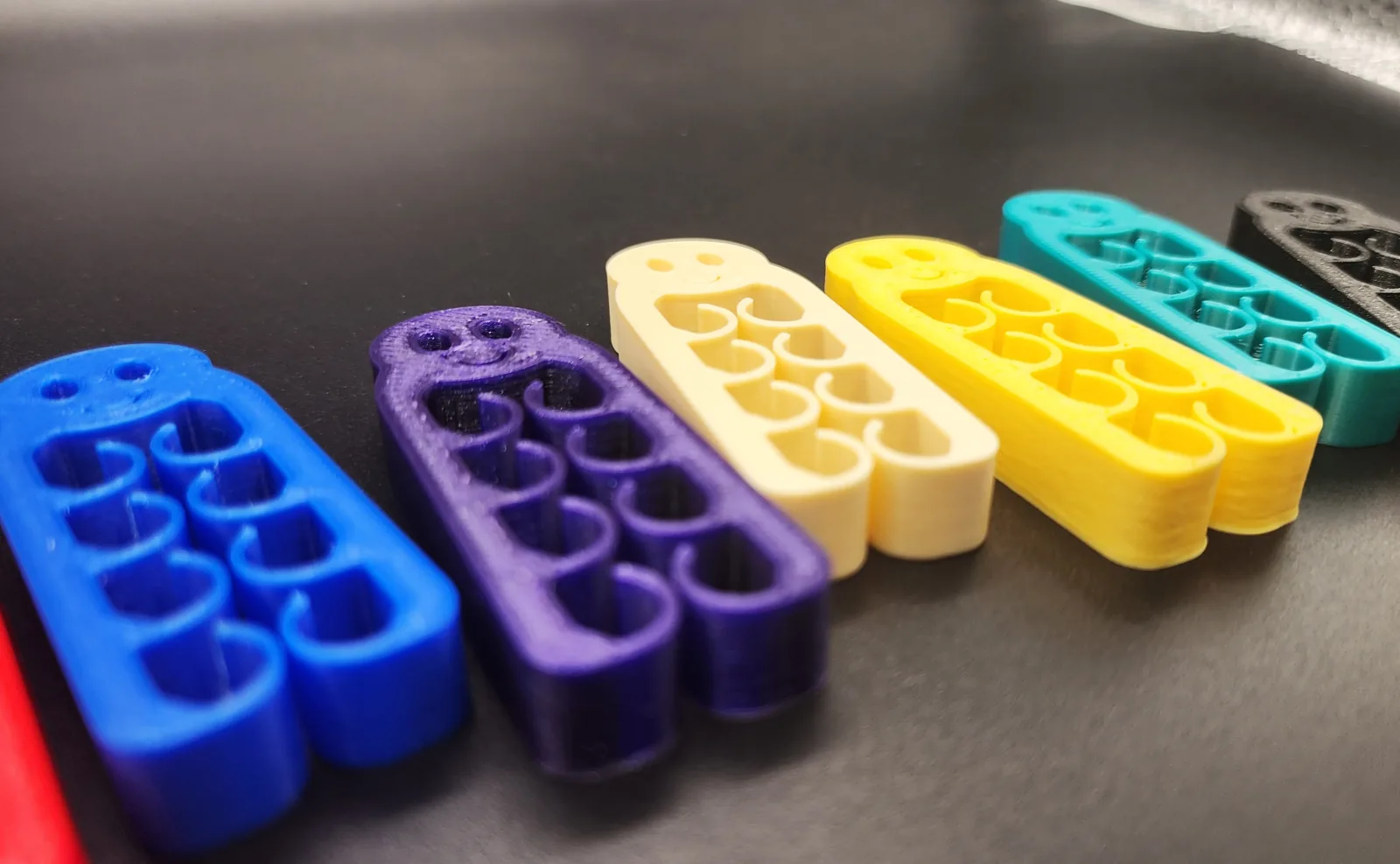 Prendedores polvo para sacos (x8) impresso em 3D, foto 3