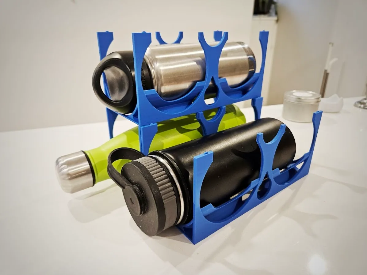 Stackable Bottle and Tumbler Rack