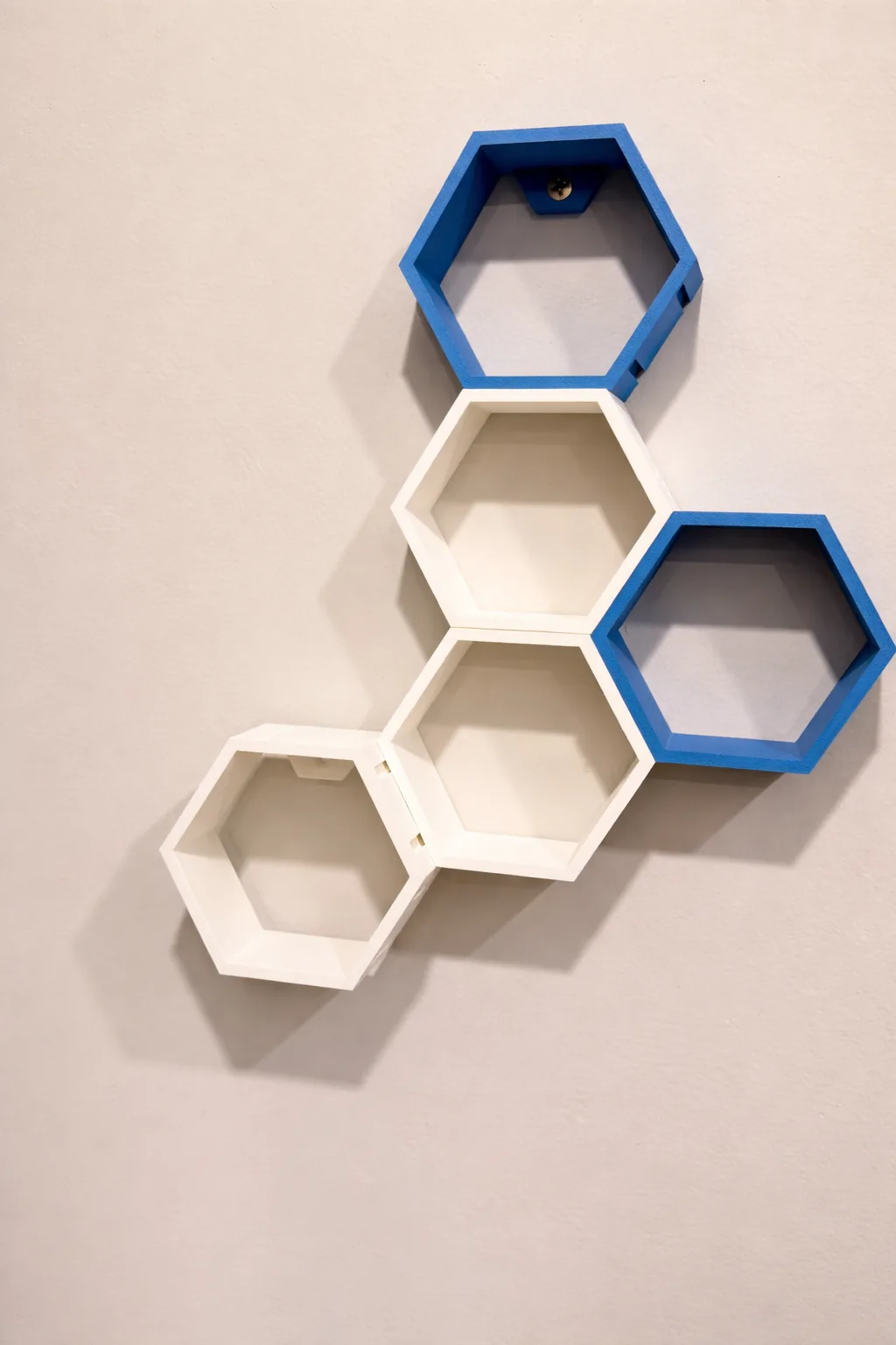 Repisas hexagonales modulares (por módulo) impreso en 3D, foto 3