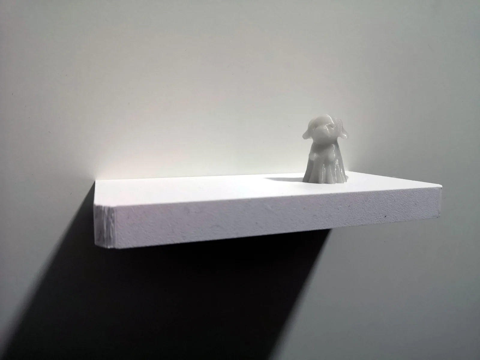 3D printed Floating shelf with hidden brackets, photo 3