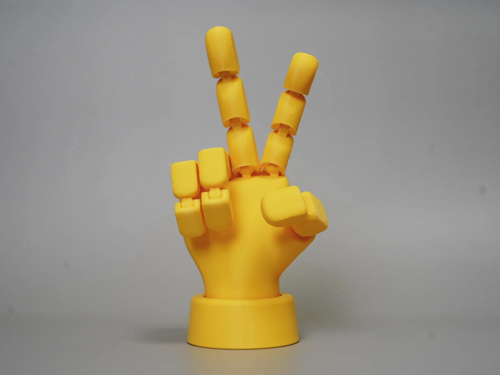 Mão articulada decorativa impresso em 3D, foto 3