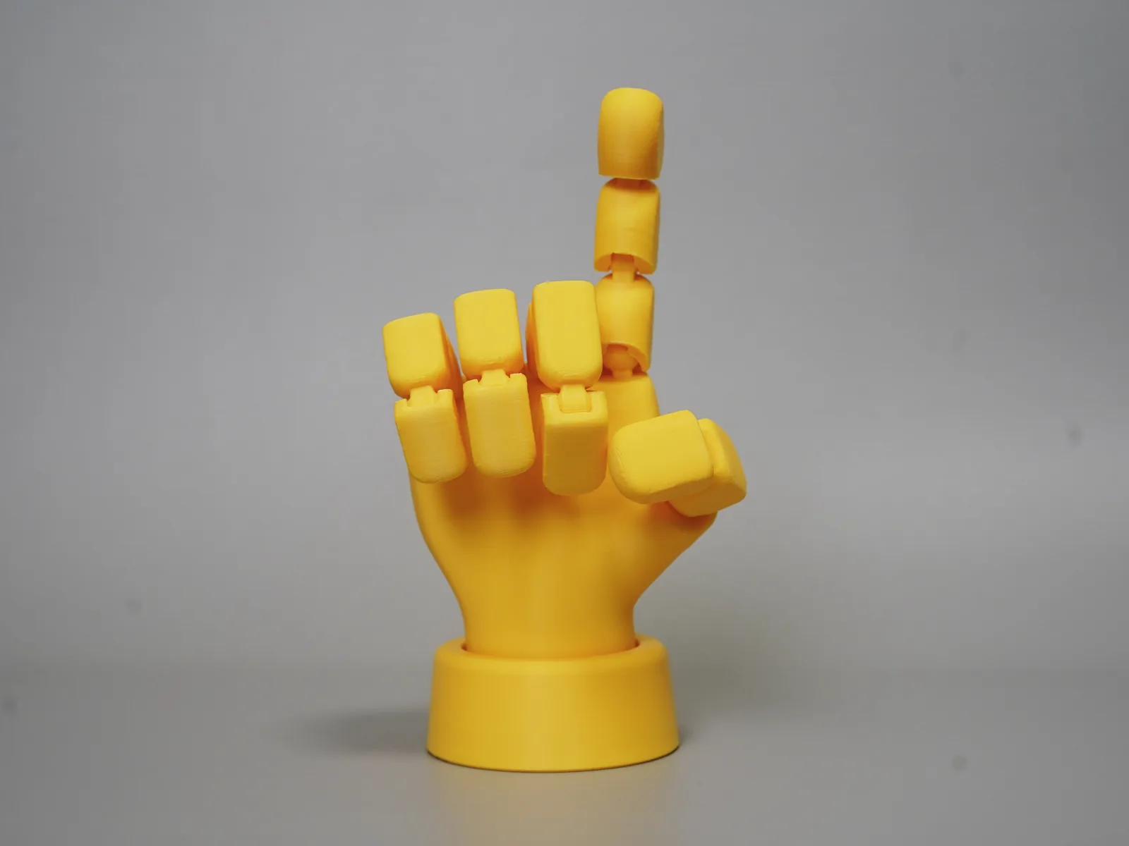 Mão articulada decorativa impresso em 3D, foto 4