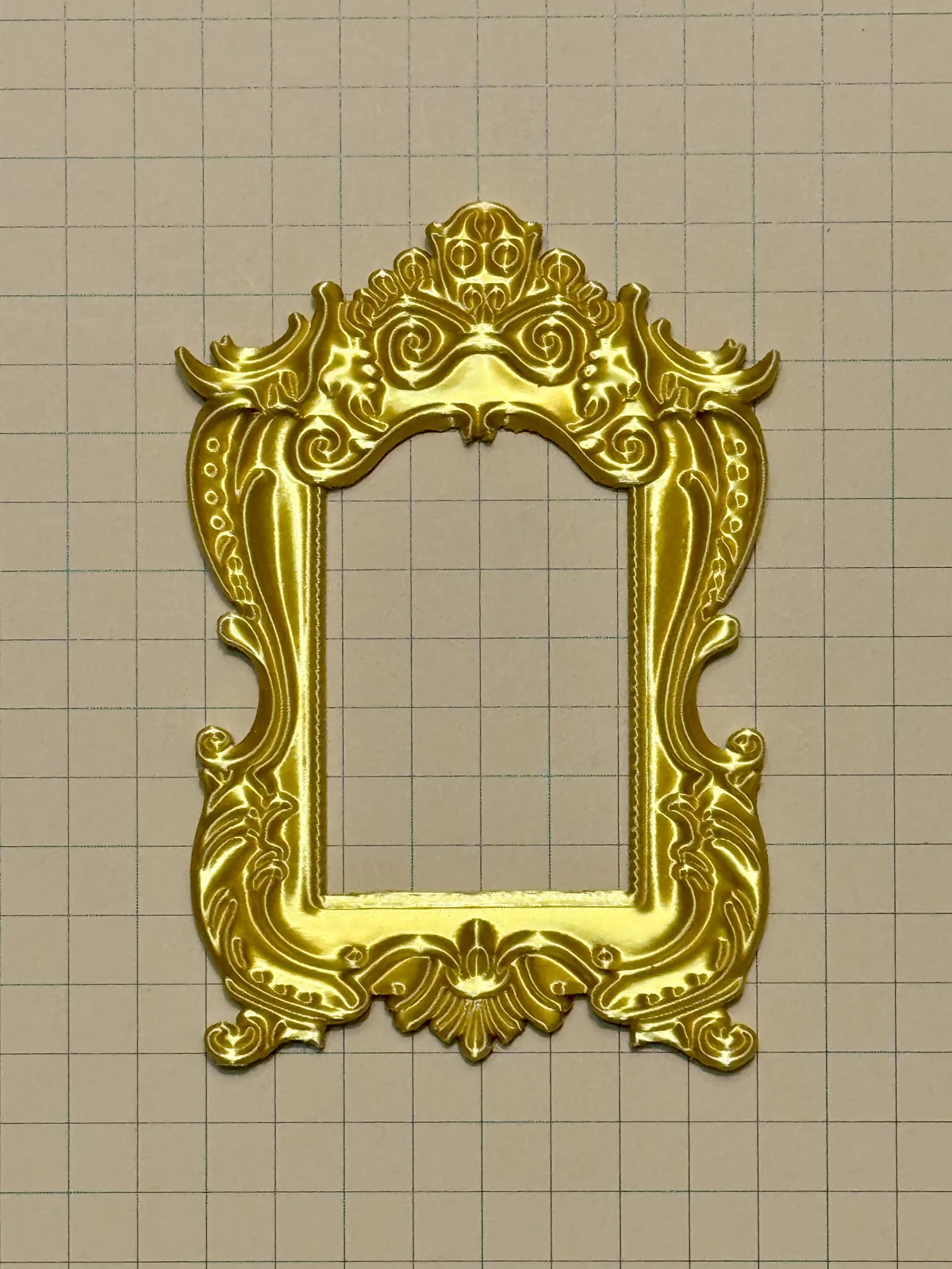 Marcos barrocos decorativos impreso en 3D, foto 3