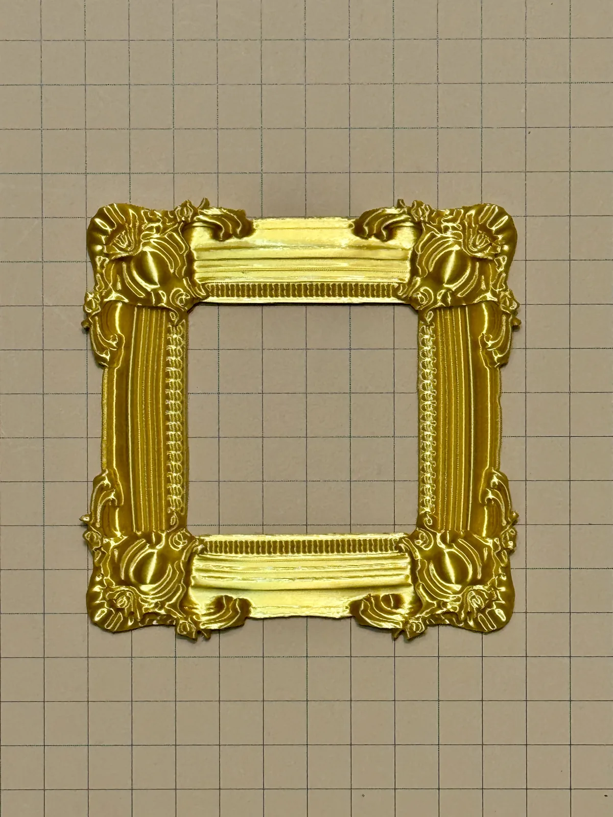 Marcos barrocos decorativos impreso en 3D, foto 4
