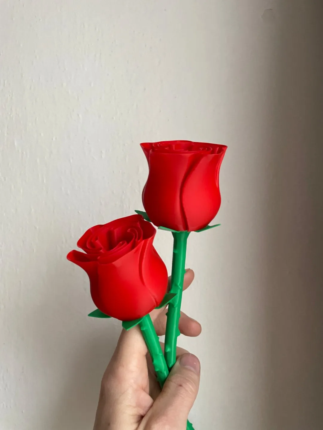 Rosa con tallo impreso en 3D, foto 5