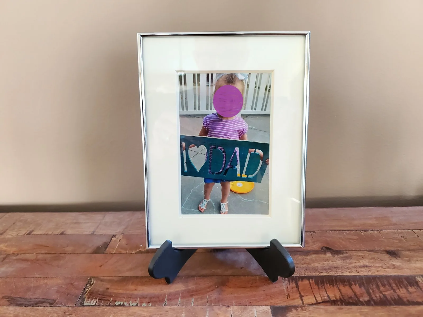 Atril para cuadros y platos impreso en 3D, foto 3