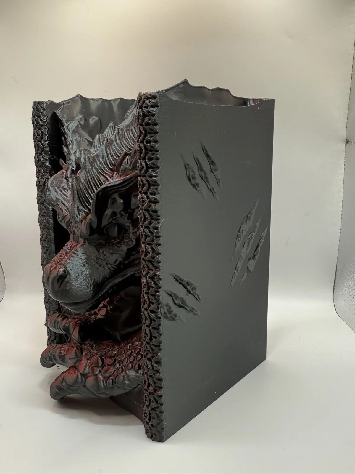 Sujetalibros dragón impreso en 3D, foto 4