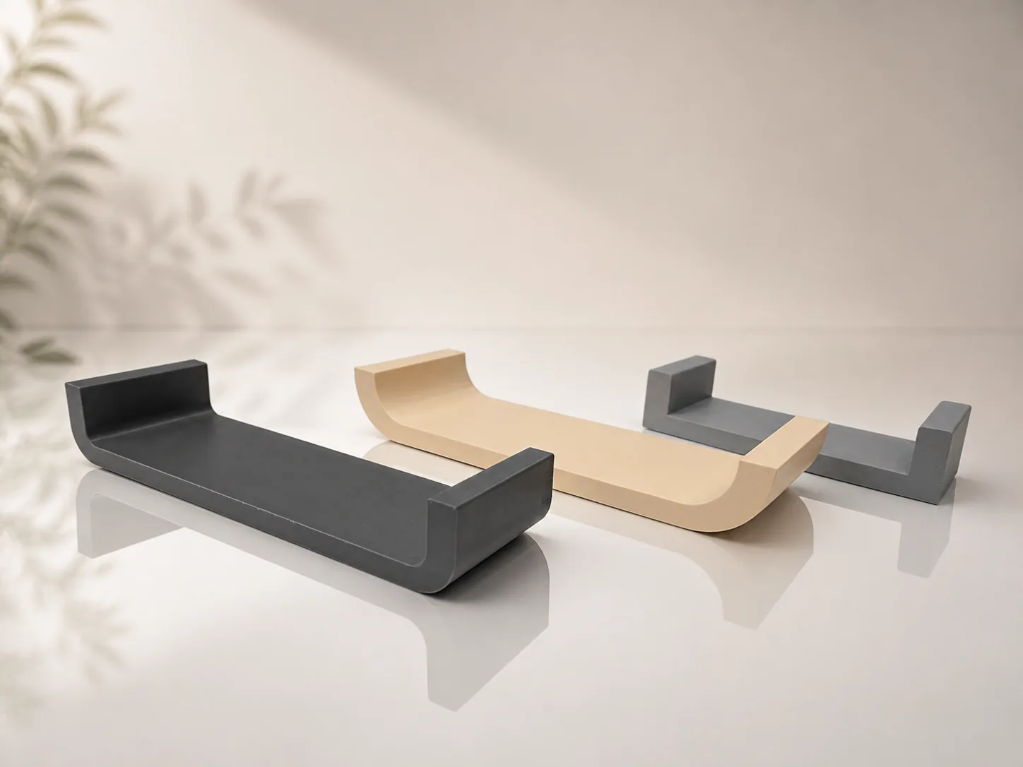 Prateleira flutuante minimalista impresso em 3D, foto 4
