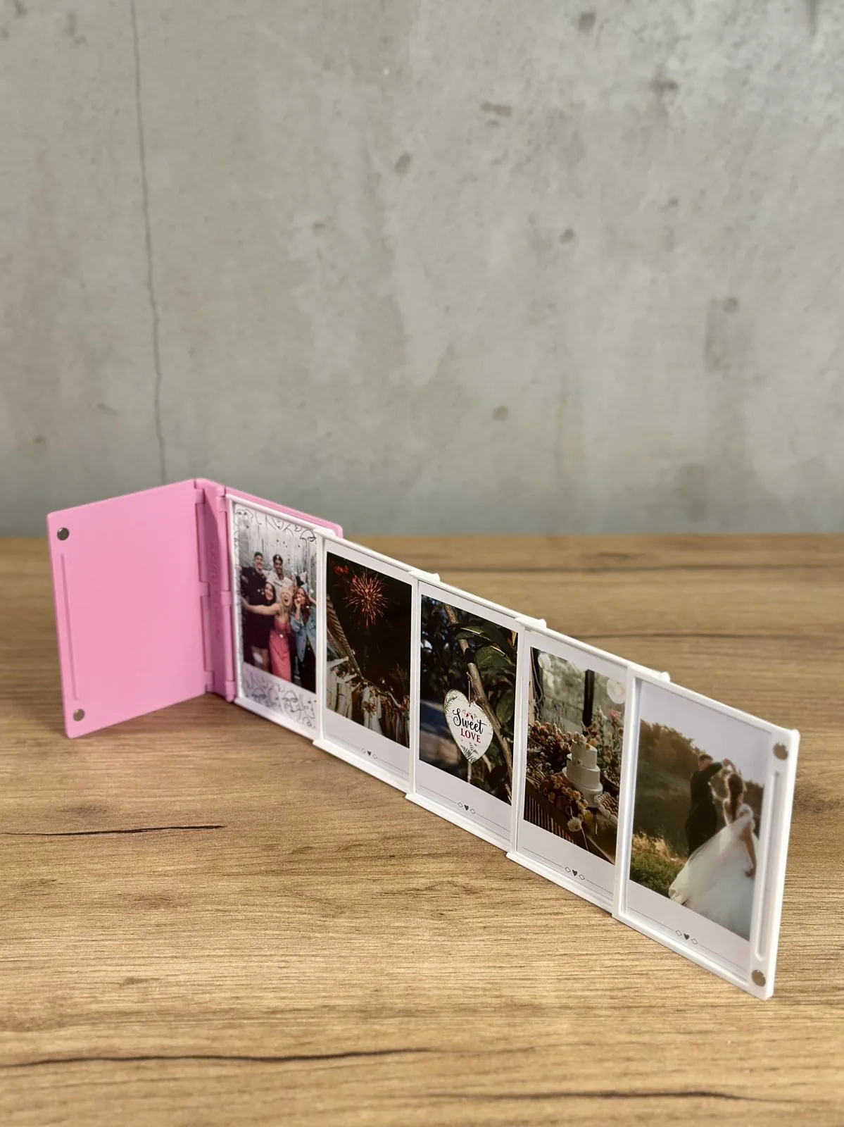 Álbum deslizable para fotos instantáneas impreso en 3D, foto 4