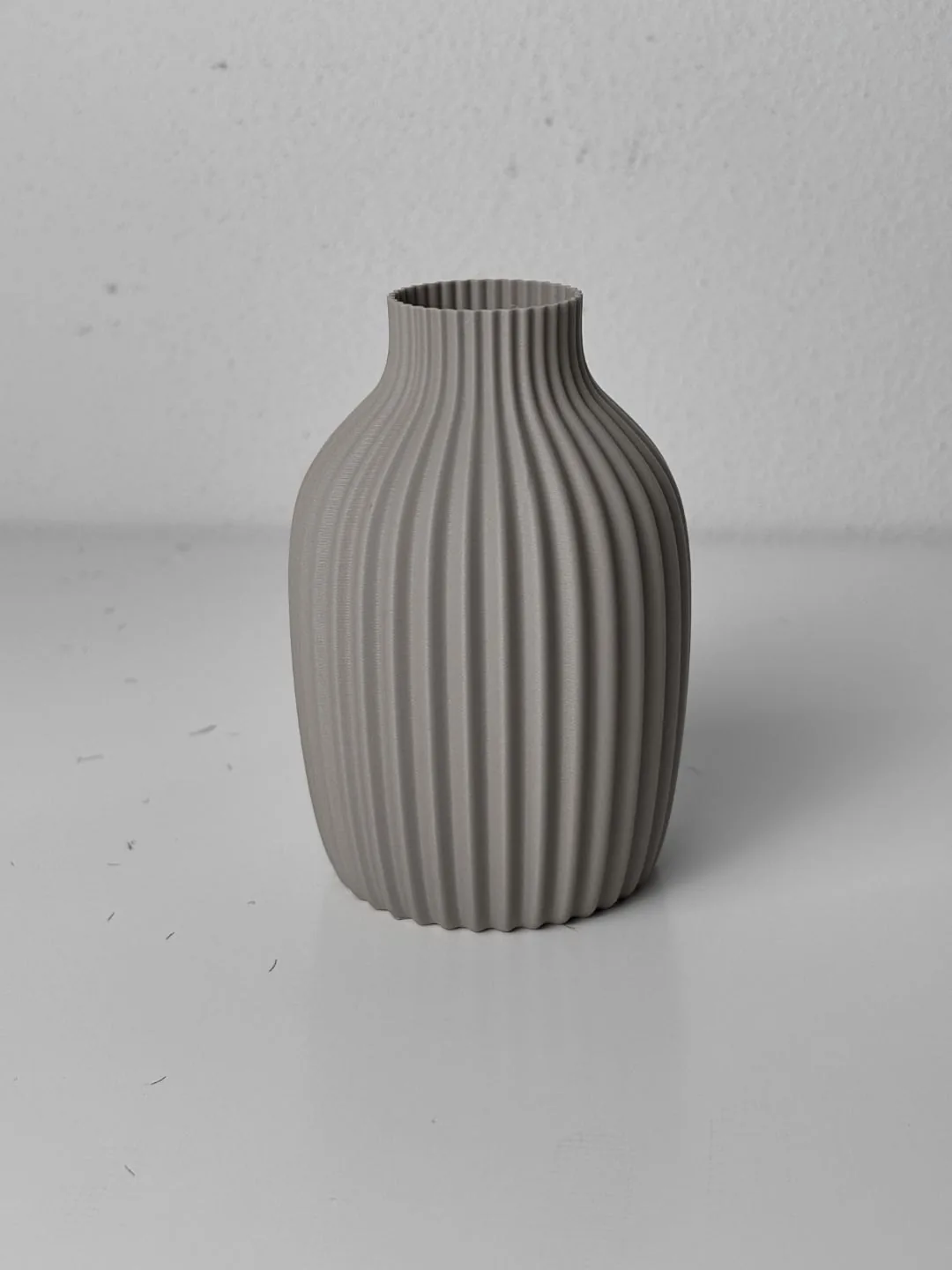 Florero acanalado Ripple impreso en 3D