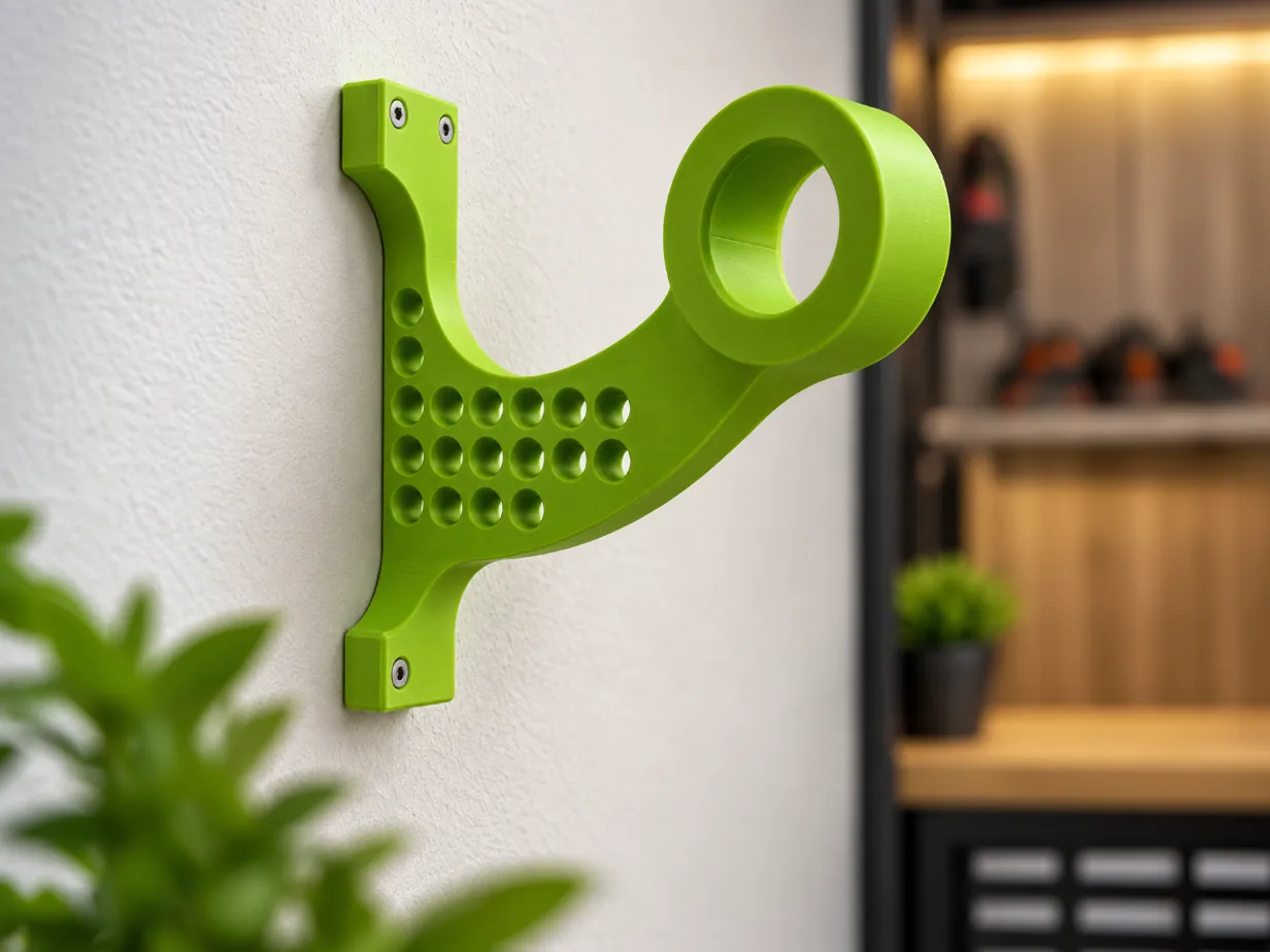 Gancho de pared para casco de bicicleta o moto
