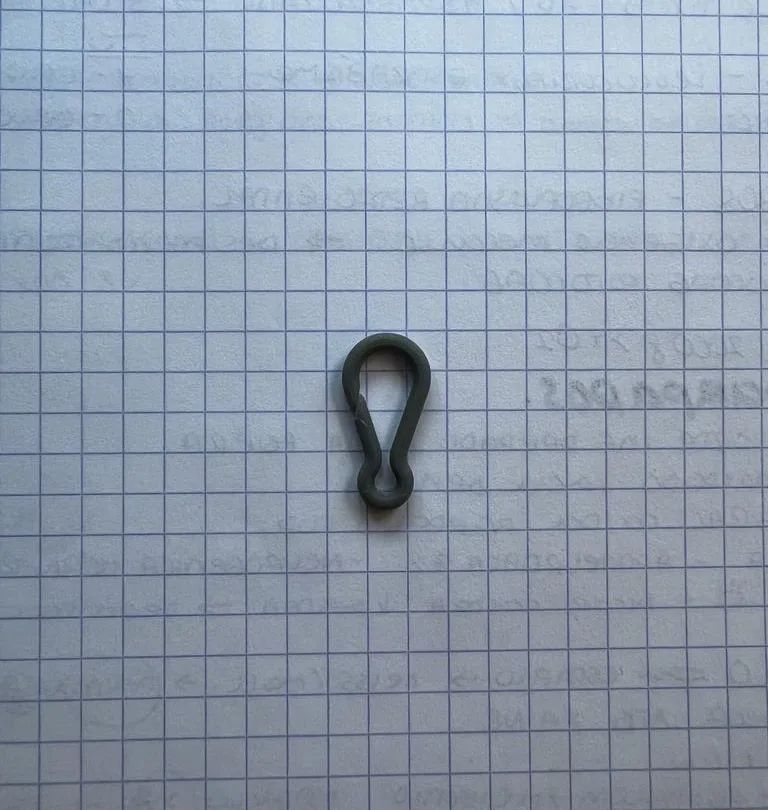 Mosquetón pequeño impreso en 3D