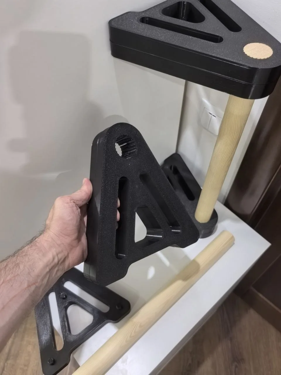 Paralelas para flexiones y calistenia impreso en 3D, foto 3
