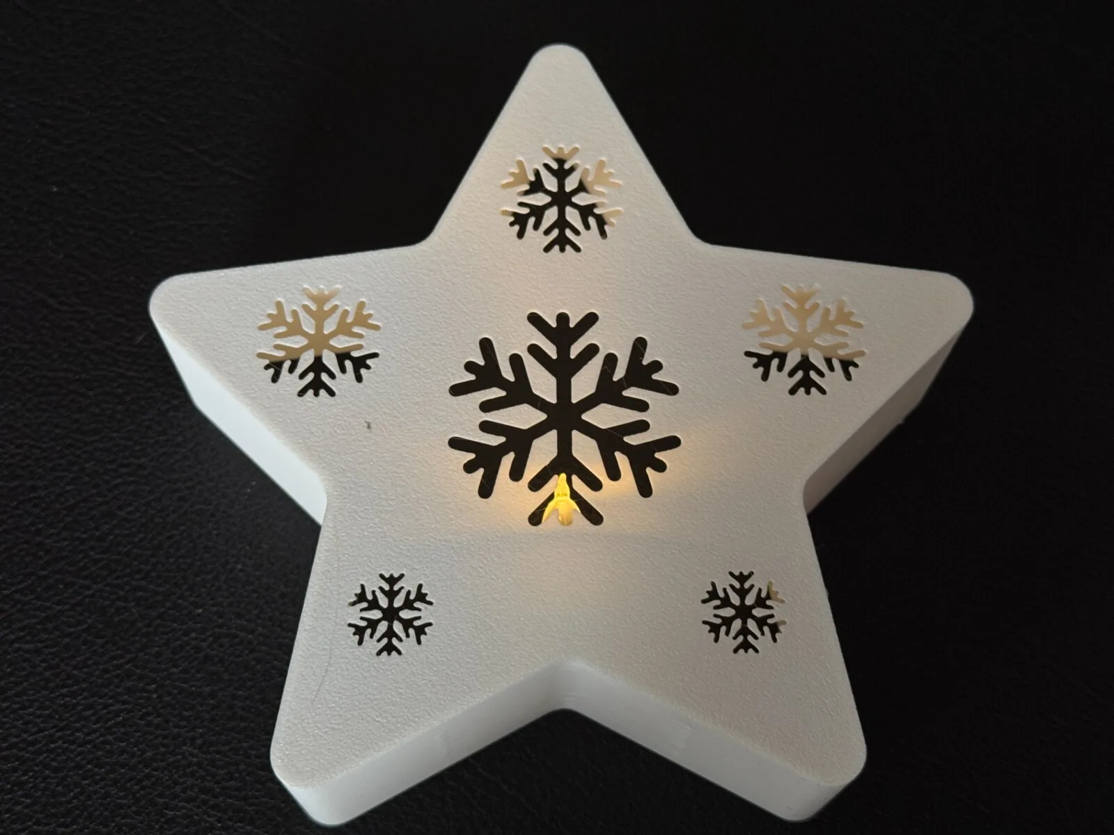 3D printed Openwork stars for LED tealight (set of 2), photo 4