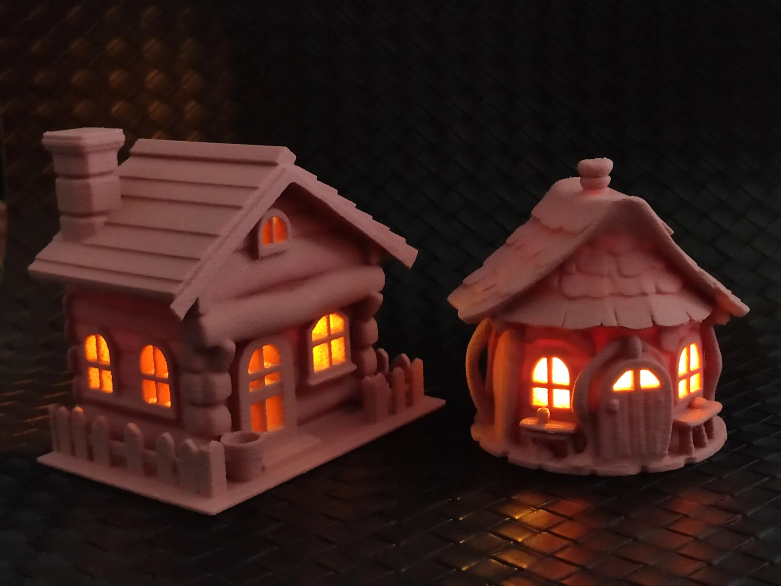 Fairy Tale Cottage Tealight Covers (x2)