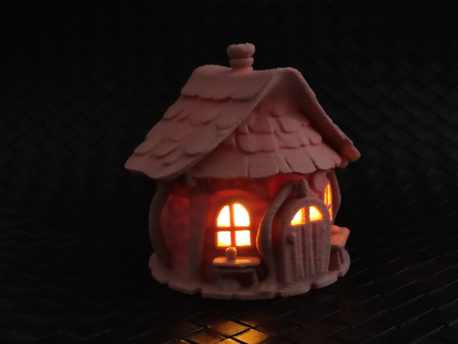 3D printed Fairy Tale Cottage Tealight Covers (x2), photo 4