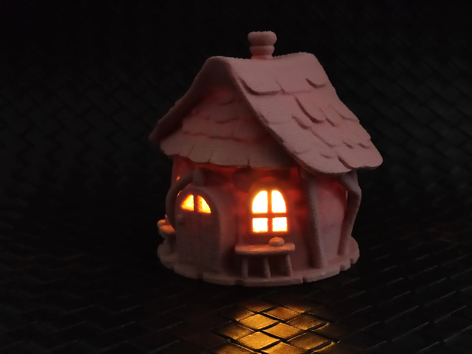 3D printed Fairy Tale Cottage Tealight Covers (x2), photo 5