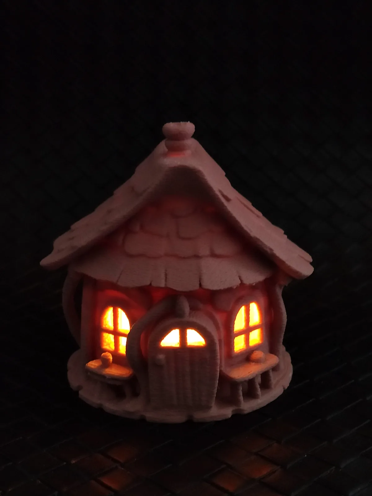3D printed Fairy Tale Cottage Tealight Covers (x2), photo 6