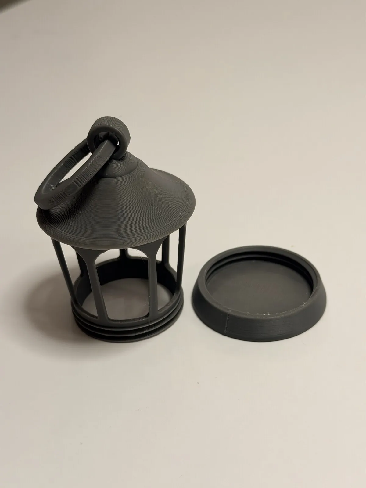 Farolito colgante para vela LED impreso en 3D, foto 3