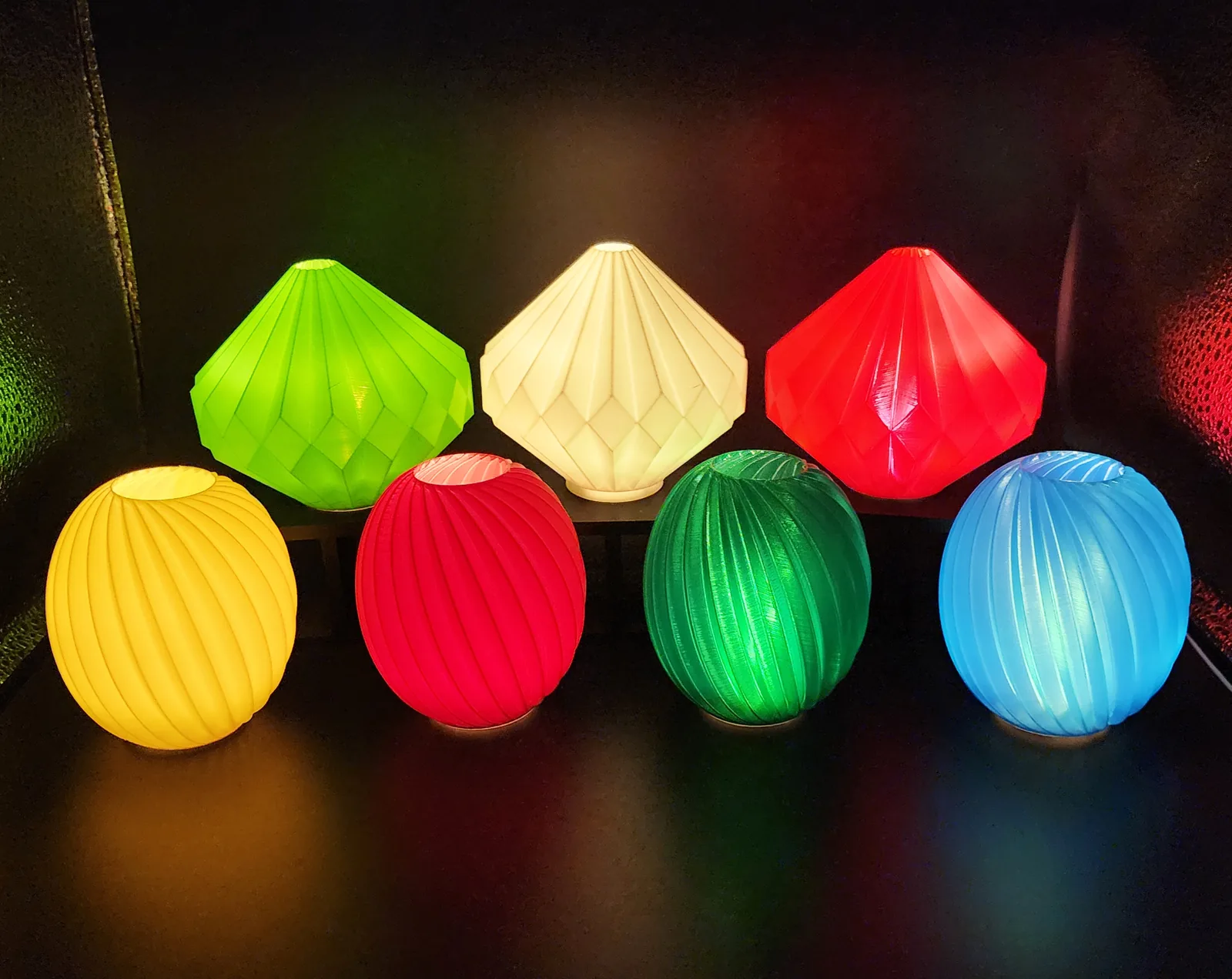 3D printed Colorful LED Tealight Lantern, photo 3