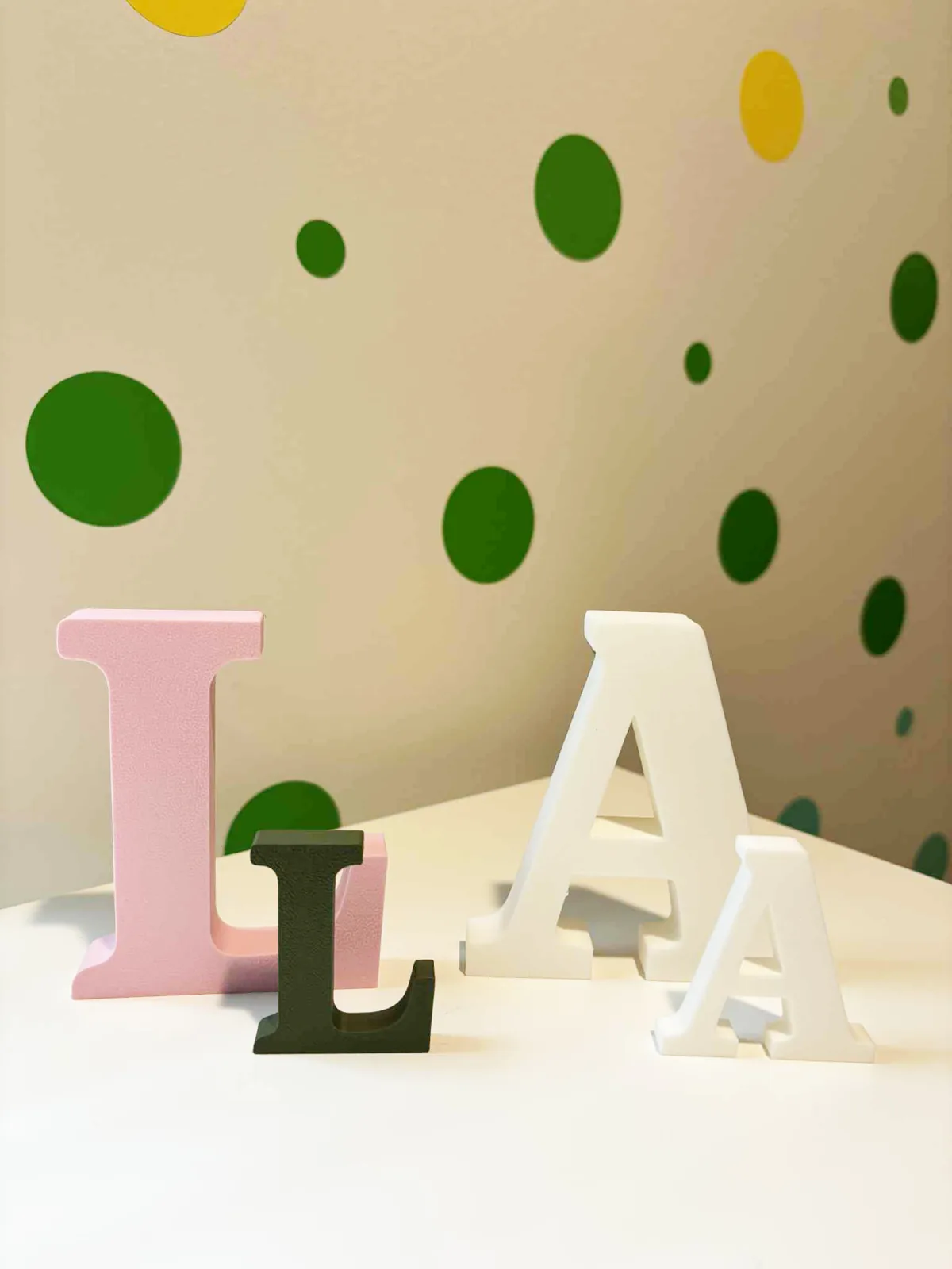 Letras del abecedario para decorar y aprender