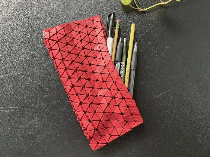 Cartuchera de malla impreso en 3D